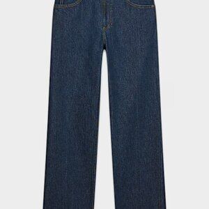 NWT Aritzia Denim Forum 90s Marlo Hi-Rise Baggy Jean Midnight Bleu 25